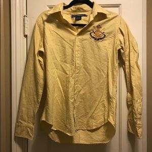 Yellow Ralph Lauren Button Down